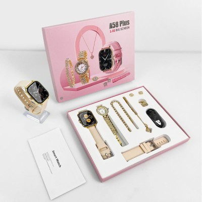 A58 Smartwatch with Jewelry For Women