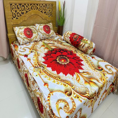 3D Design Premium Bed Sheet