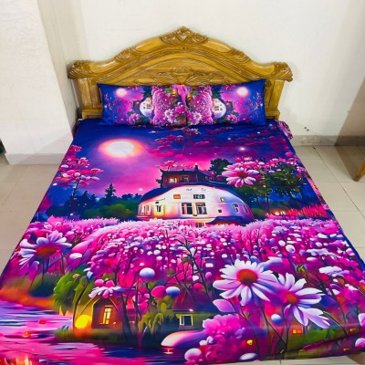 Water Proof Premium 3D Design Bed Sheet