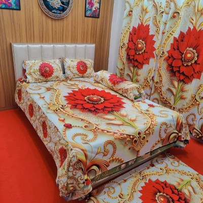 Water Proof Premium 3D Design Bed Sheet