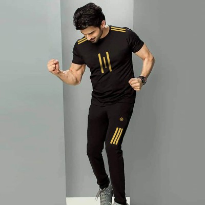 Stylish Sports Track Suit full Set T shirt & Trouser
