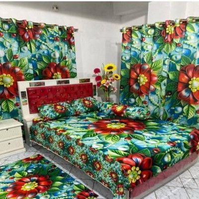 Water Proof Premium 3D Design Bed Sheet