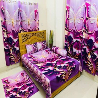 Water Proof Premium 3D Design Bed Sheet