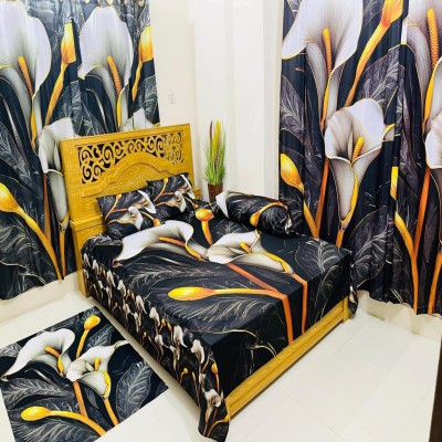 Water Proof Premium 3D Design Bed Sheet