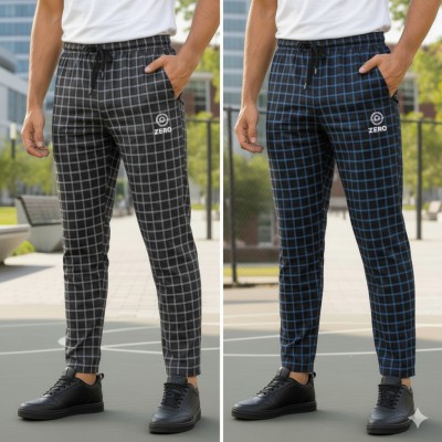 2 pcs combo Mens Trousers Black & Blue