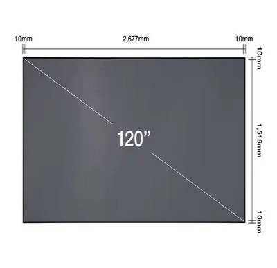ALR Projector Screen (120 inch)